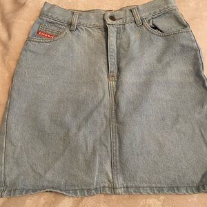 Denim skirt